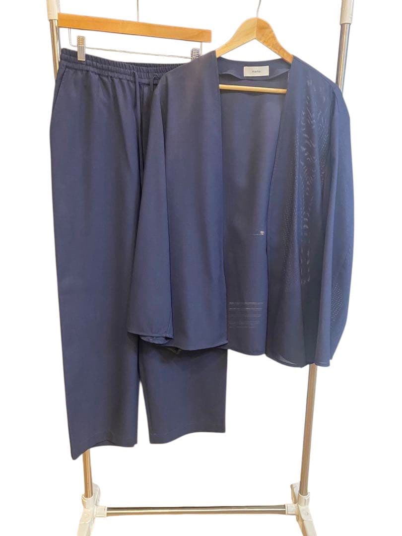 RECYCLE POLYESTER WOOL MESH セットアップ