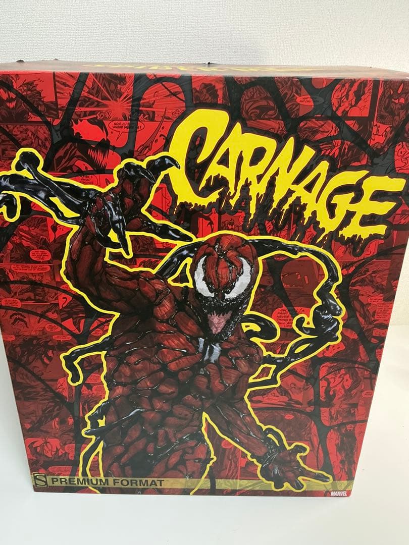 スパイダーマン カーネイジ プレミアム・フォーマット・フィギュア サイドショウ