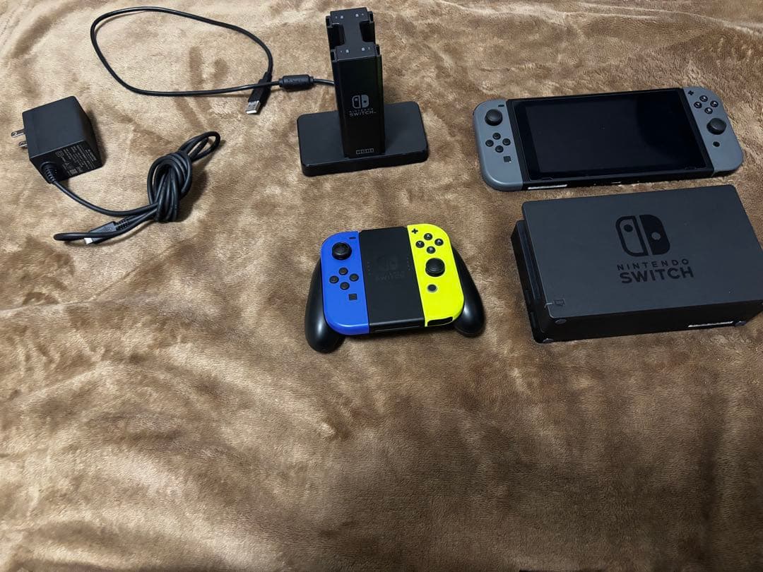 Nintendo Switch 本体＋Joy-Con充電スタンド＋ケース