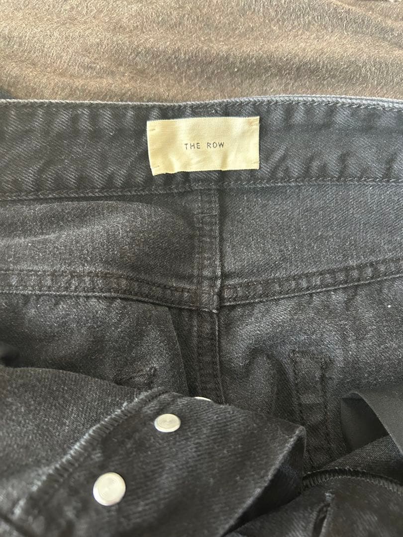 【未使用】THE ROW CARLISLE JEAN ブラック 30