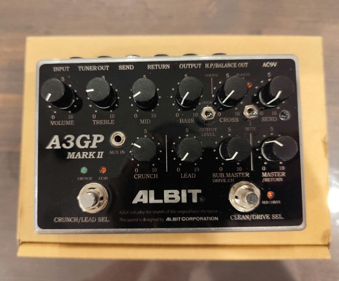 ALBIT A3GP MARK II 真空管プリアンプ