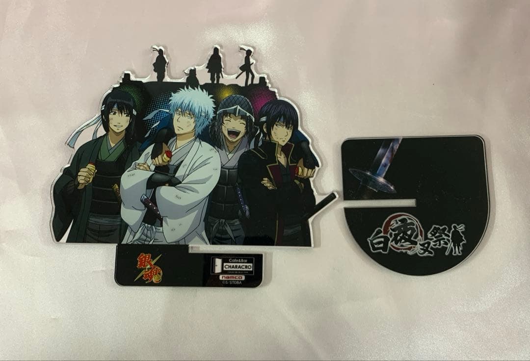 白夜叉祭記念アクリルスタンド Cafe ＆ Bar キャラクロ feat. 銀魂