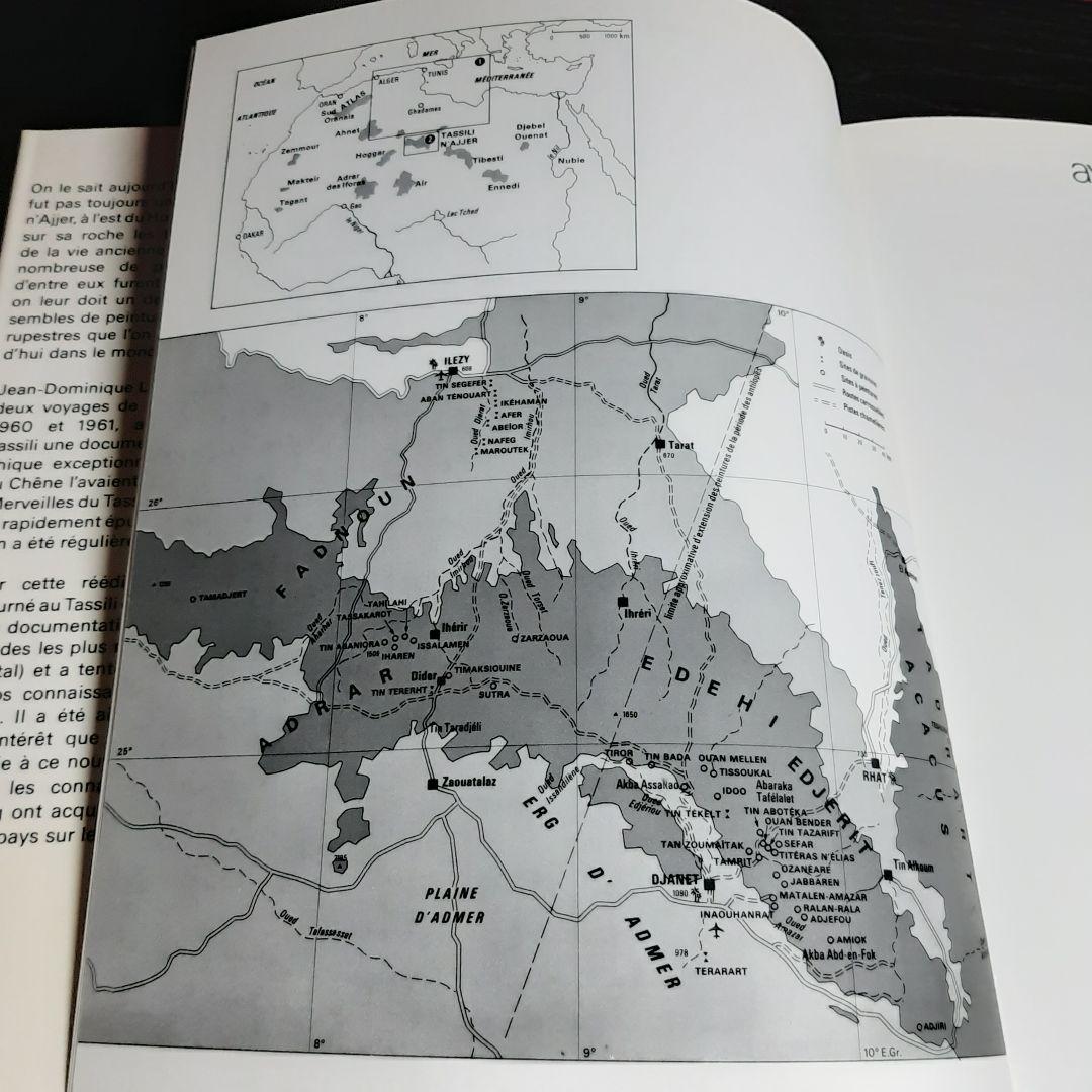 Tassili n'Ajjer タッシリ ナジェール・先史時代のアート（仏語版）