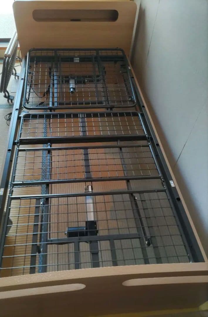 ニトリ電動ベッドライズ2 2M-C/MBR　マットレス付き