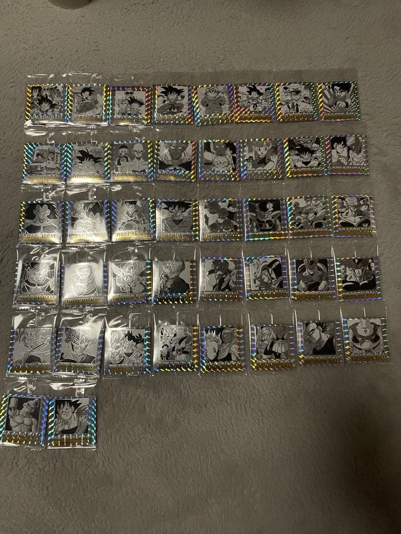 ドラゴンボールキャラクターズコレクション 40周年記念ウエハース　コンプセット