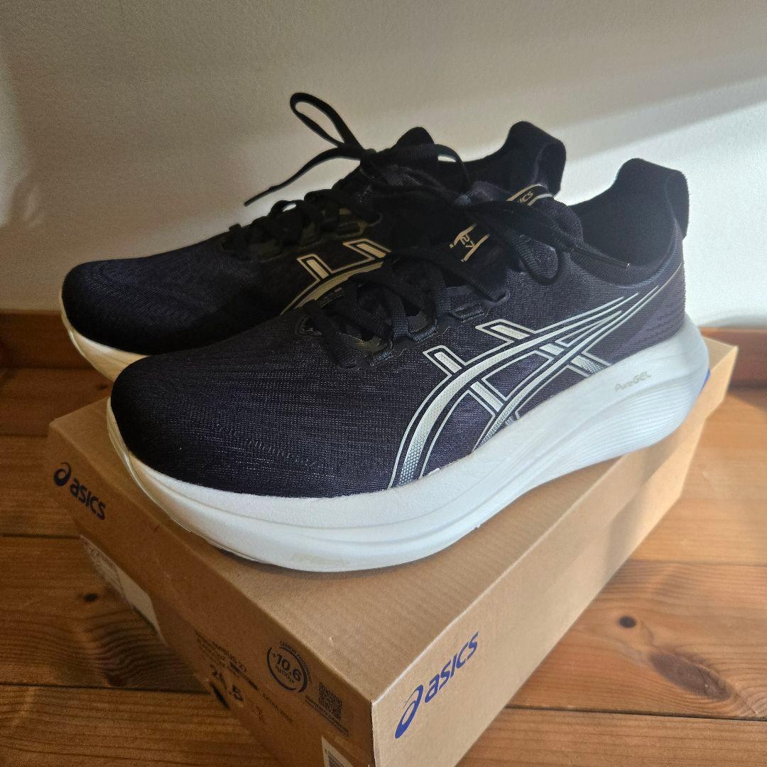 ASICS GEL-NIMBUS 27 ブラック/ 26.5cm　ゲルニンバス