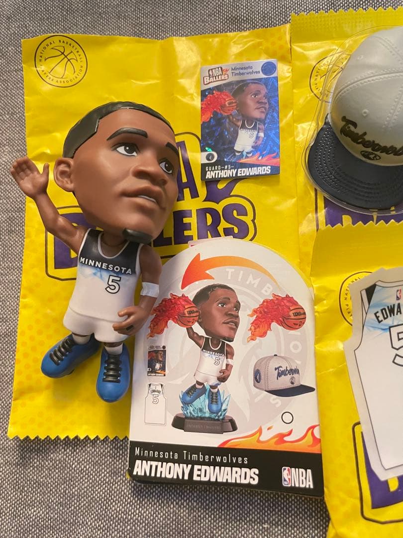 NBA BALLERS シリーズ2 アンソニー　エドワーズ　SRレア