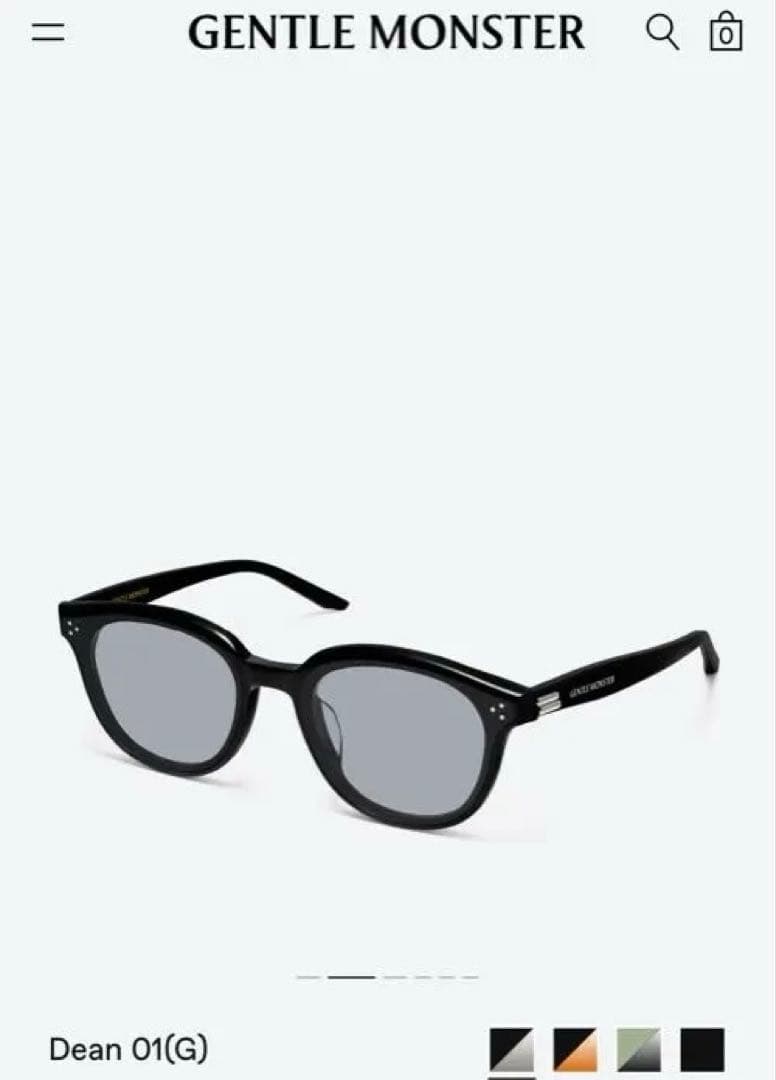 ジェントルモンスター　Dean 01(G) サングラス