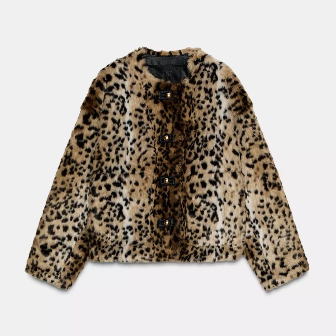 【新品未使用タグ付き】完売品 アニマル柄ZW COLLECTION ジャケット