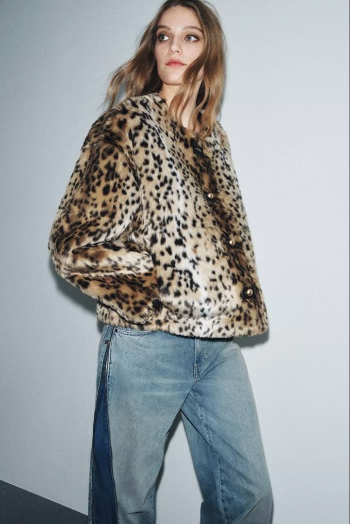 【新品未使用タグ付き】完売品 アニマル柄ZW COLLECTION ジャケット