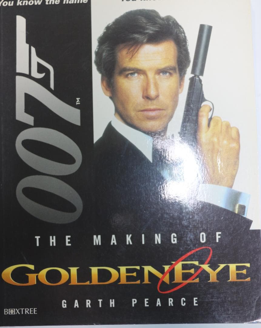 希少　洋書００７／ゴルデン・アイのメーキング本(ピアス・プロズナン版)　英語版