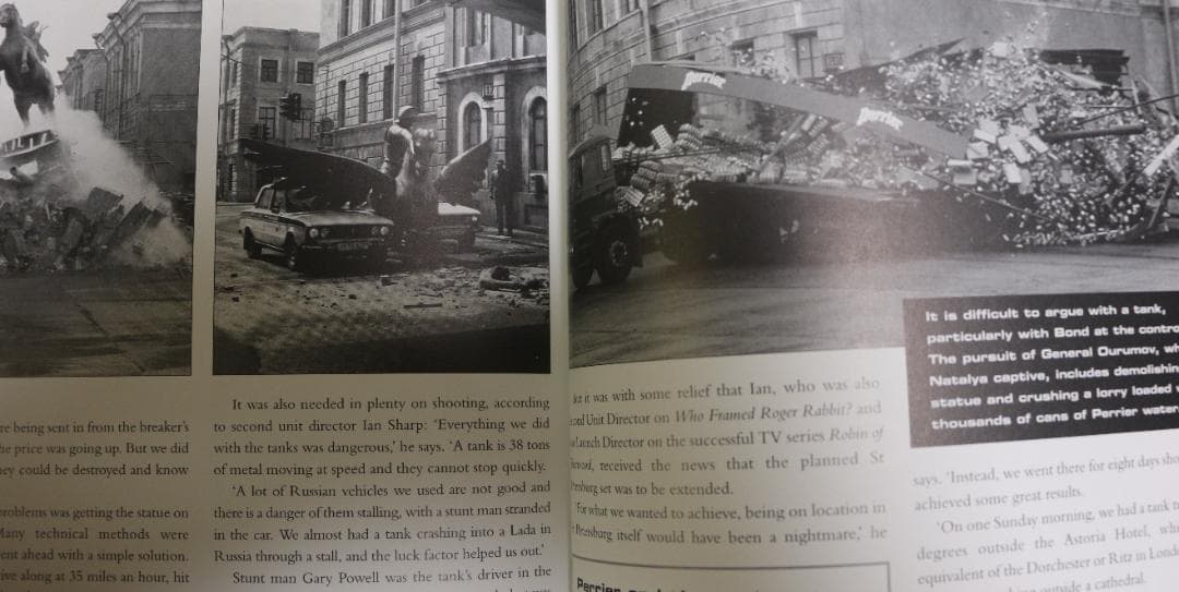 希少　洋書００７／ゴルデン・アイのメーキング本(ピアス・プロズナン版)　英語版