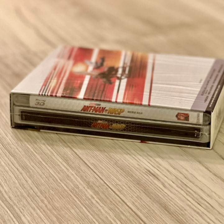 アントマン&ワスプフルスリップスチールブック4k+3D限定版(輸入品)