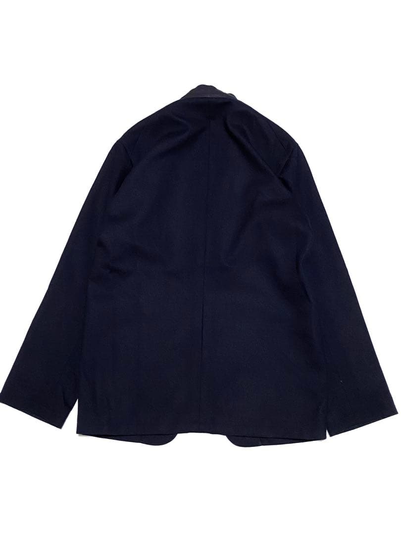 22AW エムズブラック ノーカラー ジャケット テーラード 1B