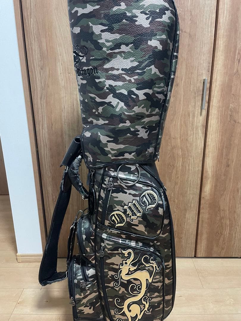 ダンスウィズドラゴン　迷彩 キャディバッグ