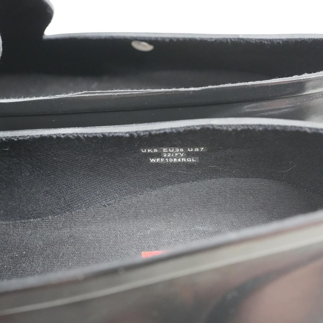 極美品✨HUNTER REFAIND BOW PENNY LOAFER 24