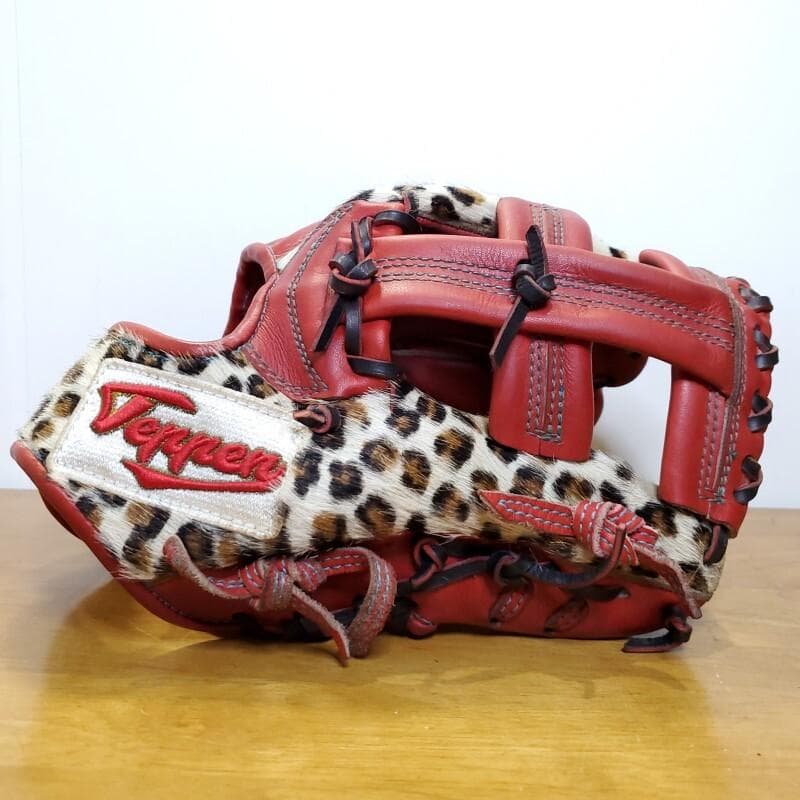 TEPPEN てっぺん RM-6型 日本製 限定 ヒョウ革 内野用 硬式グローブ