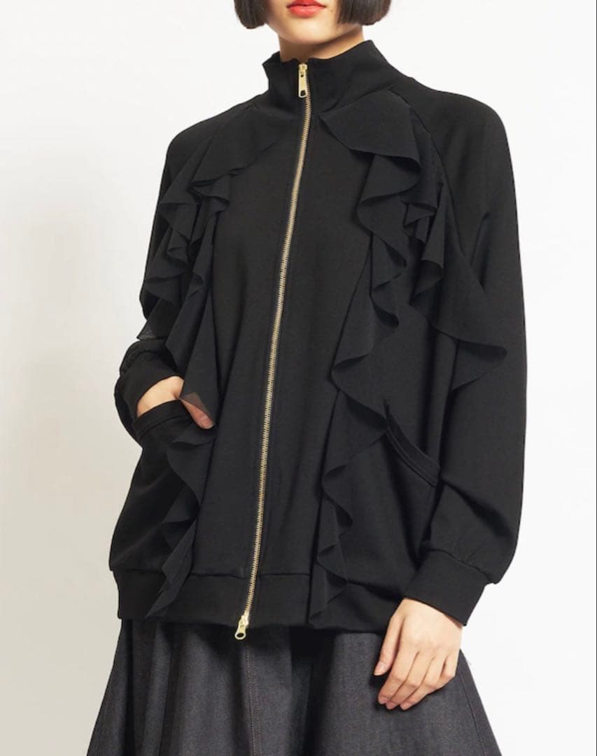 gomme ラッフルポンチブルゾン