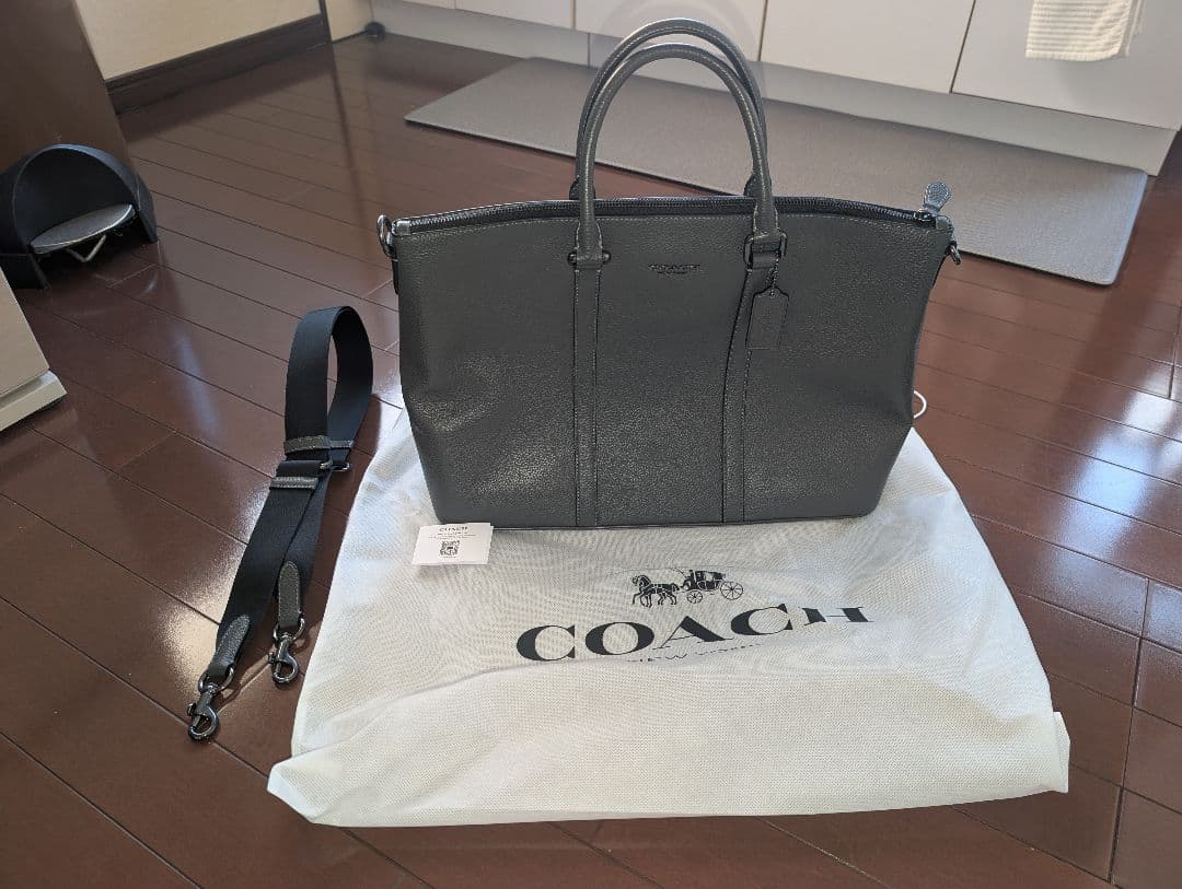 ほぼ新品 COACH コーチ ケイレブ ワークバッグ CY769 保存袋付