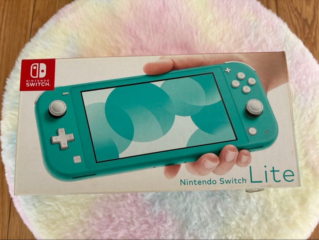 美品 箱付き Nintendo Switch Lite ターコイズ 本体