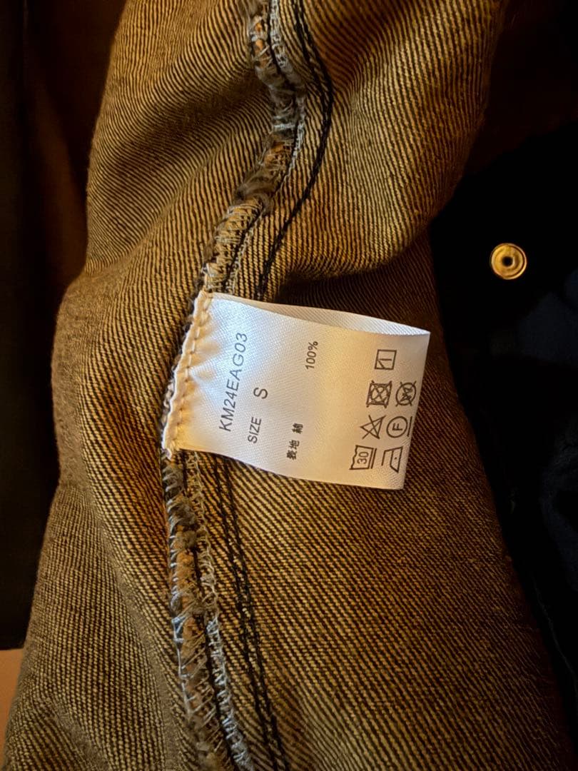 【新品タグ付き】KnuthMarf denim overshirt jacket