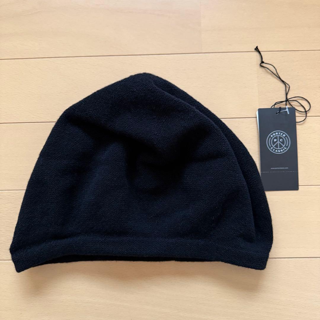 PORTER CLASSIC ポータークラシック カシミアニットベレー ブラック