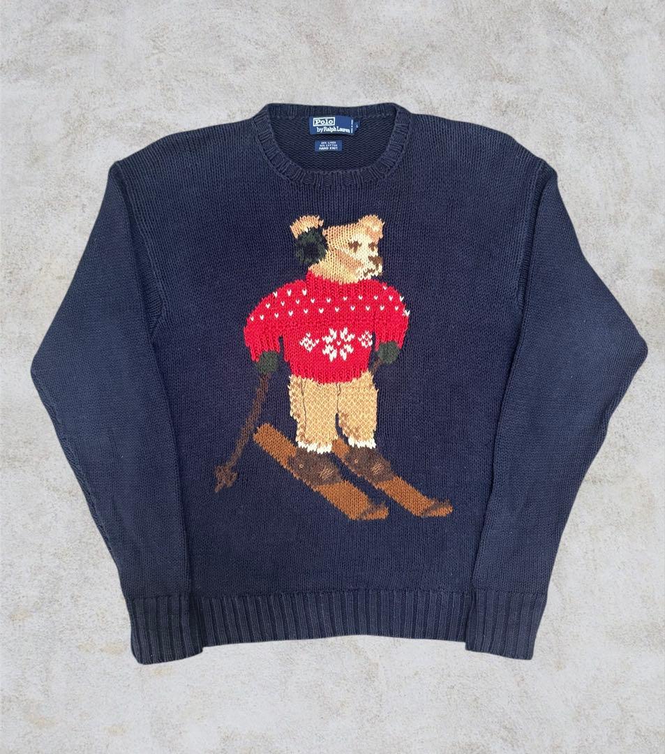 な*ぎ様 （美品希少） polo by Ralph Lauren ポロベア　ニッ