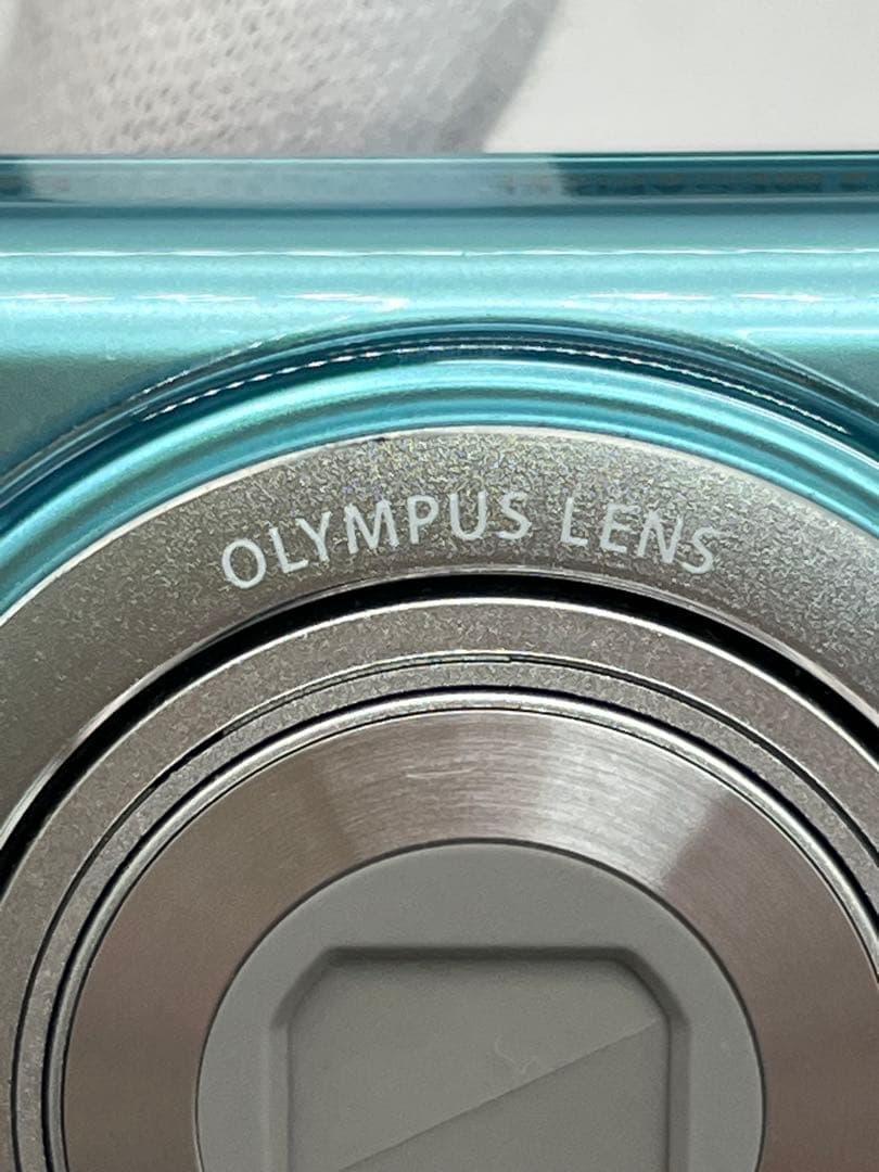 ♦︎OLYMPUS FE-4020 水色 デジタルカメラ