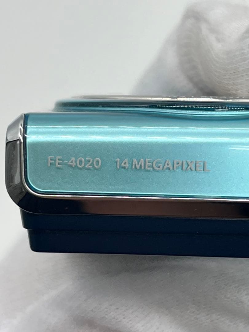 ♦︎OLYMPUS FE-4020 水色 デジタルカメラ