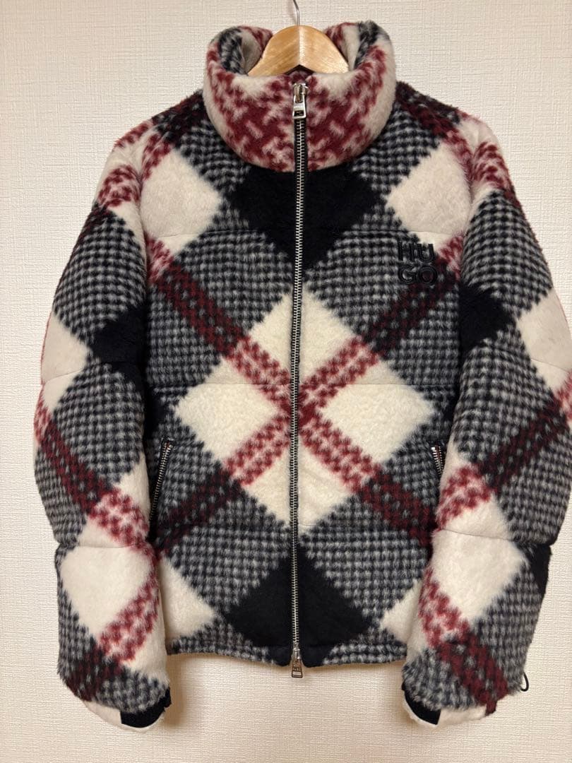 【んんぽちゃん様】HugoBoss ウール混パファージャケット完売品