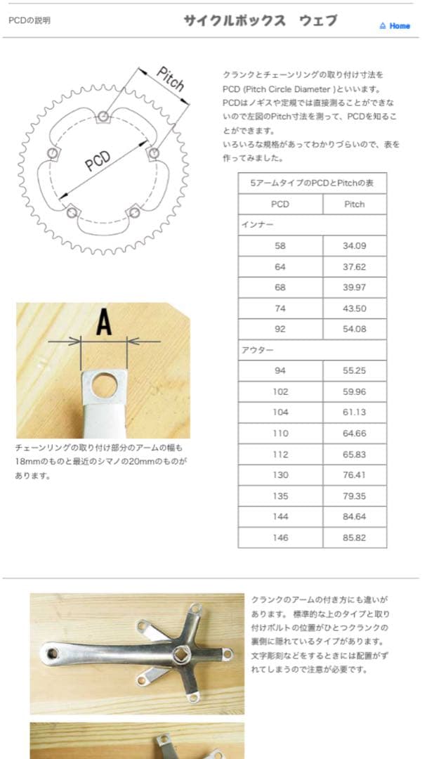 スギノ RD2 クランク 170mm PCD130