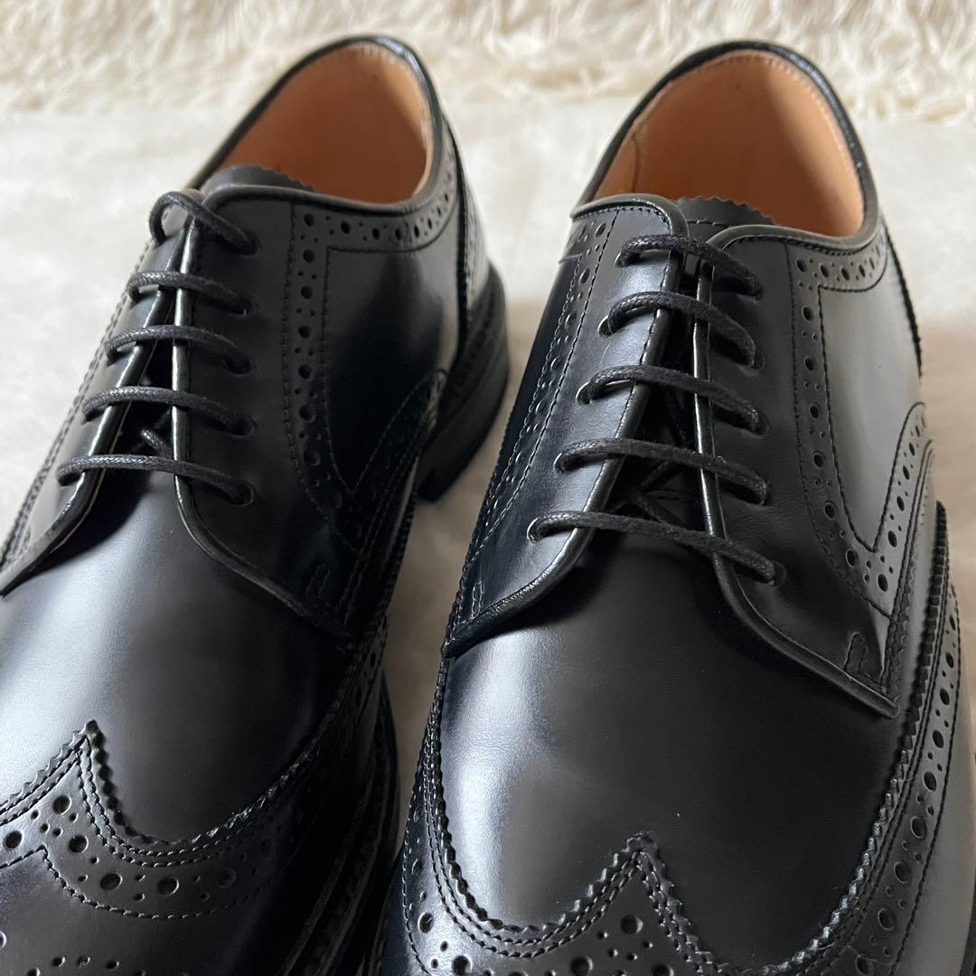 未使用級✨REGAL リーガル ビジネスシューズ ウィングチップ ブラック