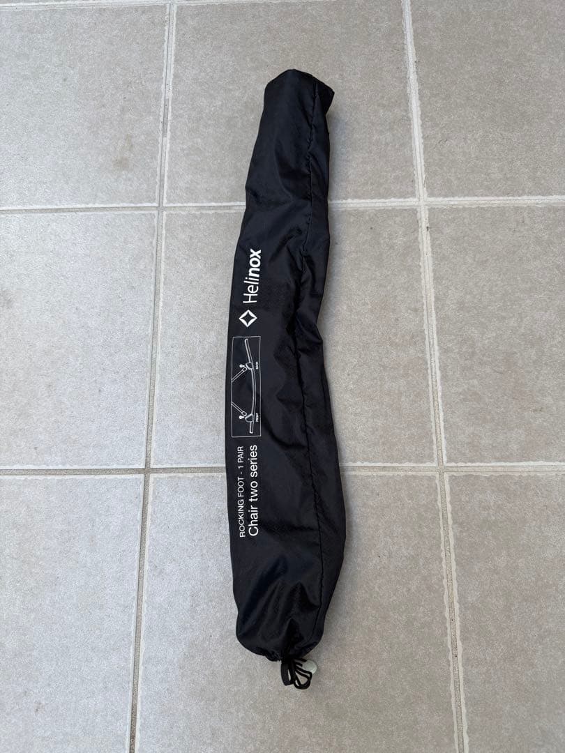 Helinox ヘリノックス タクティカルチェアツー ブラック ロッキングフット