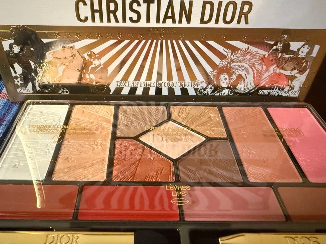 【中身のみ】2025ホリデーDior パレットクチュール　マルチユースパレット