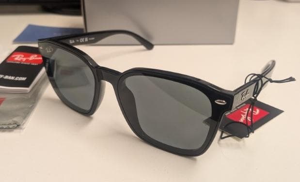 【新品】レイバン RB4392D 601/81 66サイズ 偏光レンズ ブラック