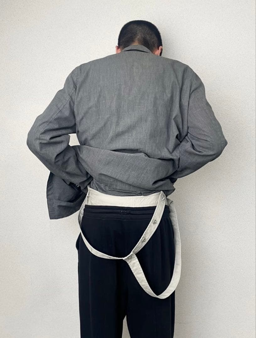 パンツ Hussein Chalayan two belted pants