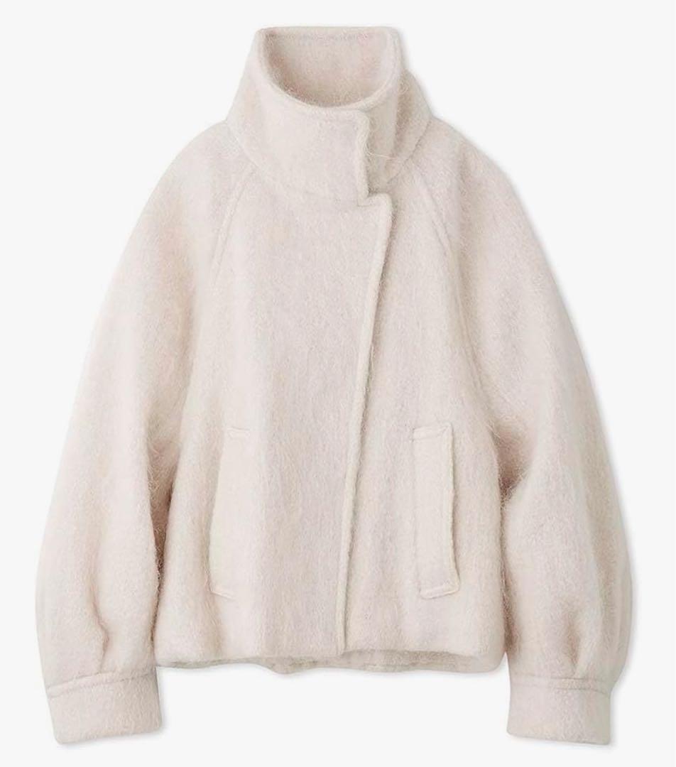 【週末値下】SNIDELスナイデル シャギーミドルブルゾン サイズ0