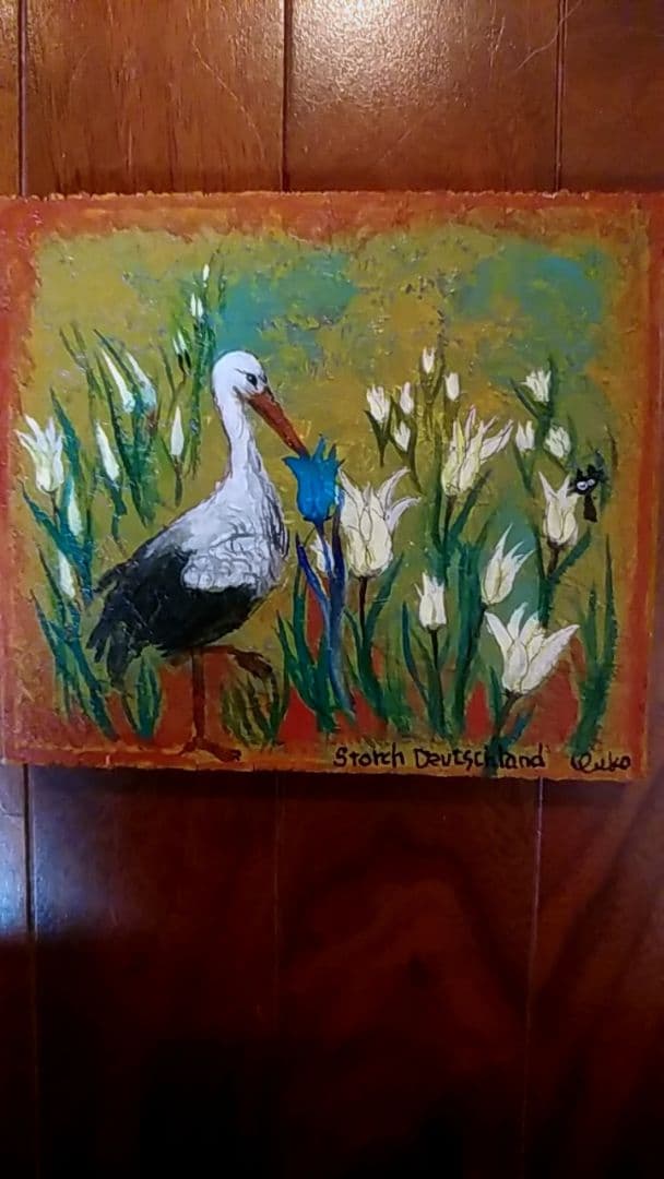 猫の絵　『いい匂い』シリーズ