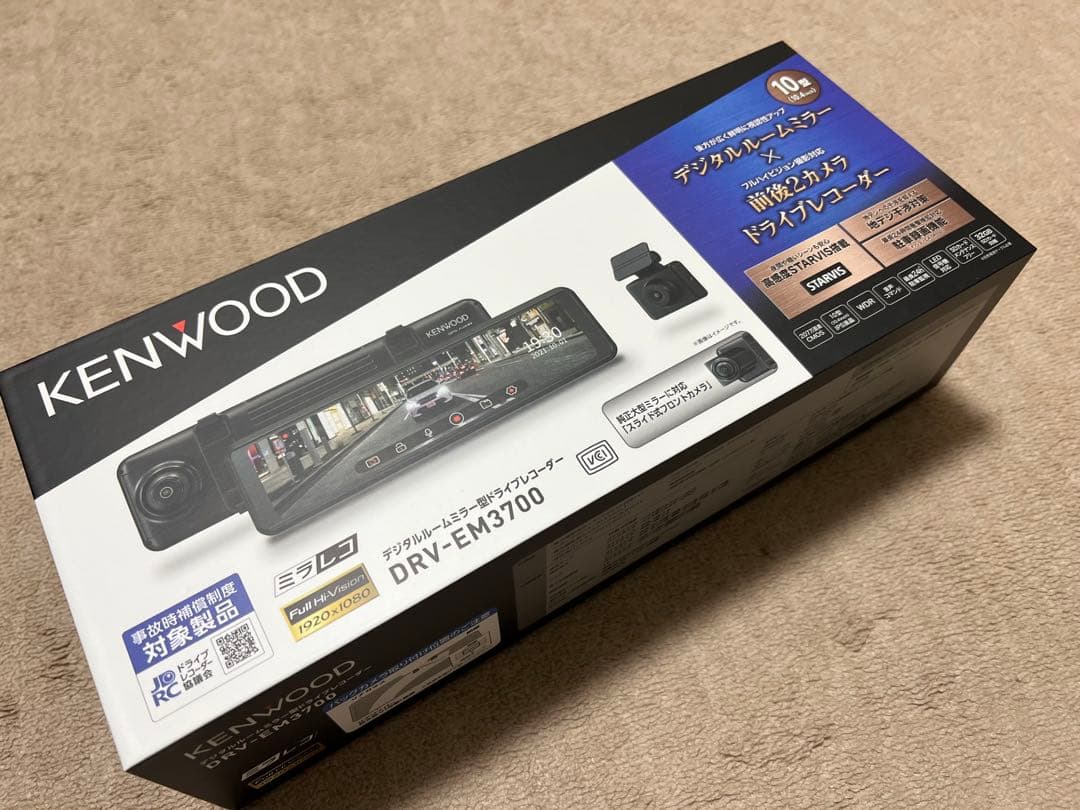 KENWOOD ドライブレコーダー DRV-EM3700