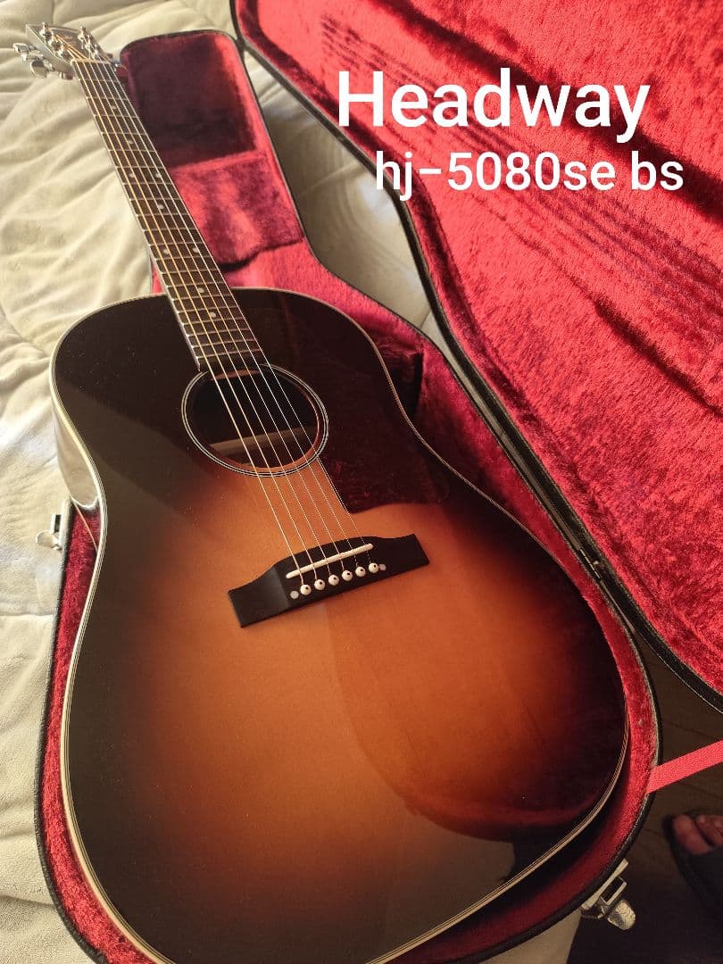 Headway hj-5080se bs アコースティックギター（エレアコ）