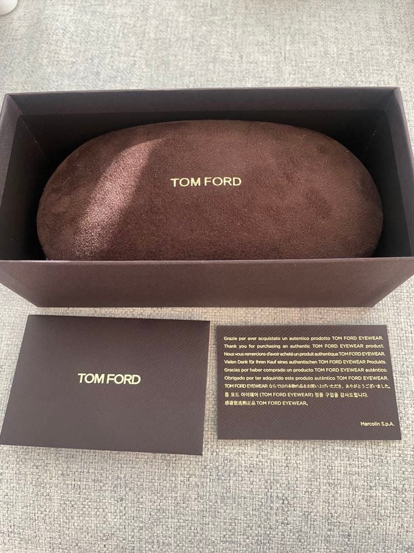 TOM FORD ブルーライトカットメガネ