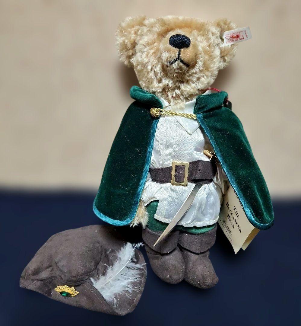 シュタイフ社 THE BUCCANEER BEAR 500体限定 ぬいぐるみ