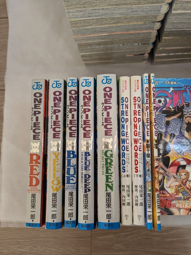 ONE PIECE 1〜105巻 + 副読本9冊