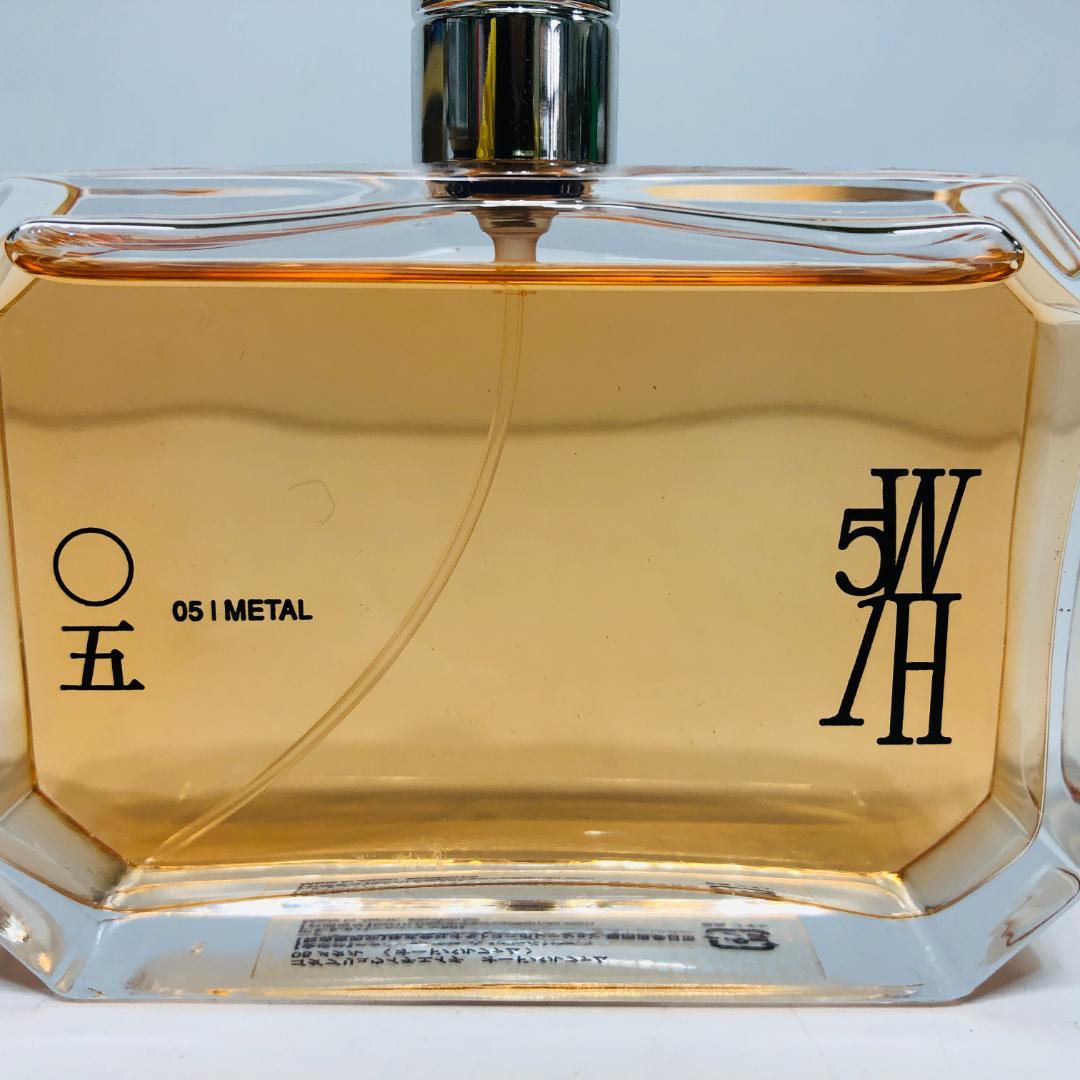 ほぼ満タン 5W1H オードパルファム 05メタル 100ml k197