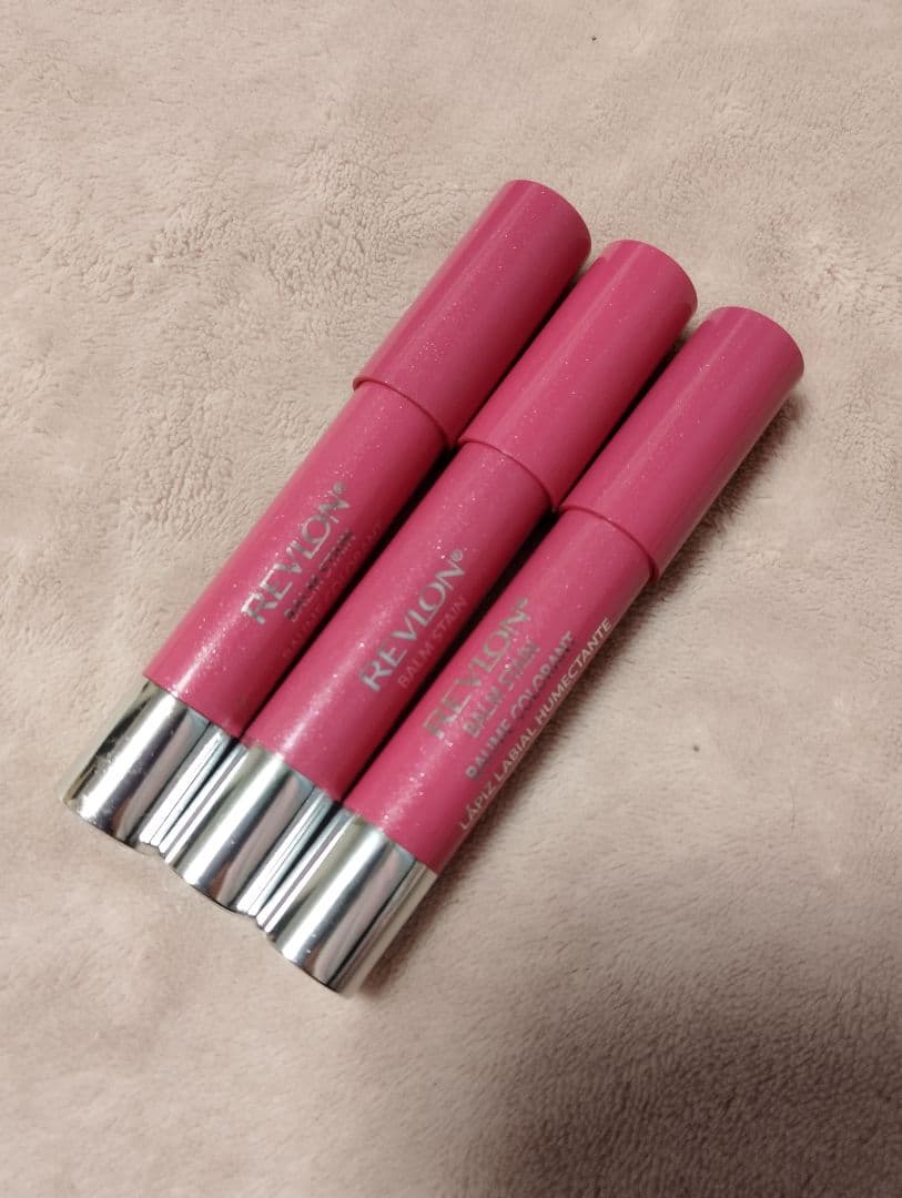 廃盤希少品 レブロン バームステイン#85 リップカラー リップバーム 3点