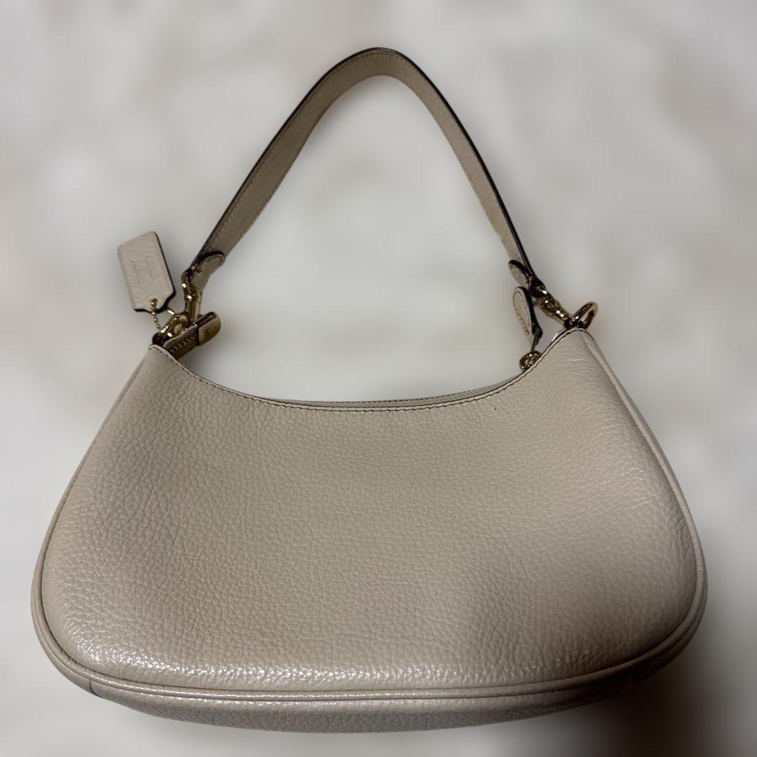 し*ま様 COACH スヌーピー ハンドバッグ ベージュ