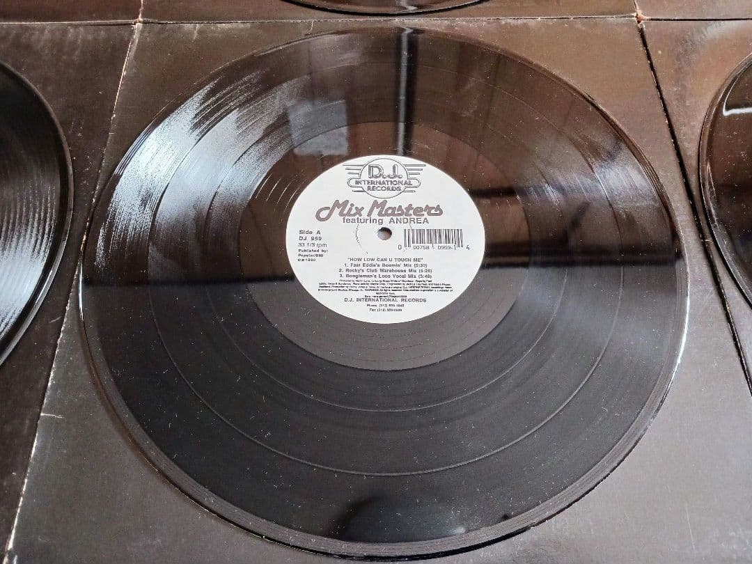 DJ INTERNATIONAL 12インチ盤9枚セット80's HOUSE