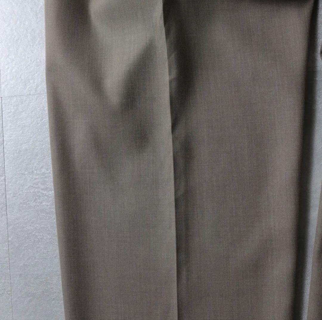 【落ち感◎】Perry Ellis 2タックスラックス W33L30 グレージュ