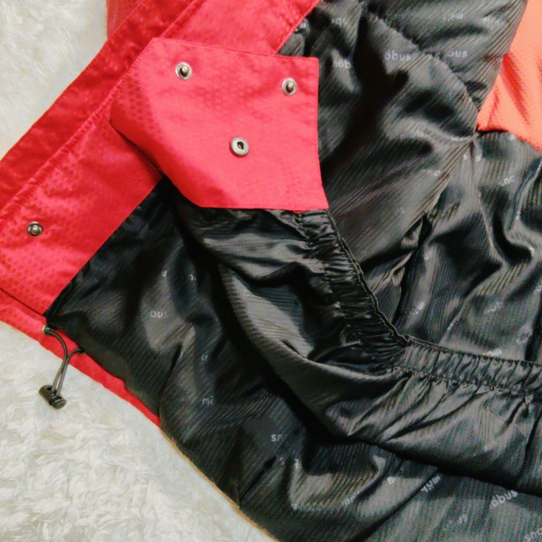 ✨mobus✨スキー スノボ ウェア 上下 メンズL 赤 黒 ユニセックス