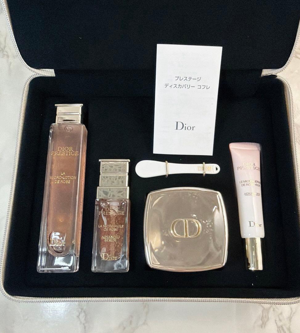 新品未使用　ディオール　クリスマス　コフレ　プレステージ　ディスカバリー　コフレ